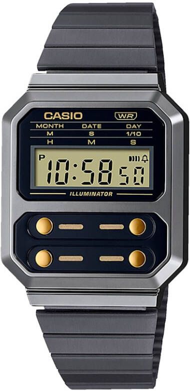 Casio Vintage A100WEGG 1A2EF Vintage Edgy horloge