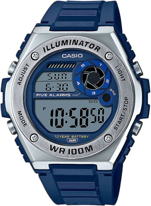 Casio Herenchronograaf COLLECTION MWD 100H 2AVEF Blauw