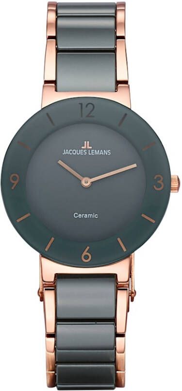 Jacques Lemans Dameshorloge Grijs