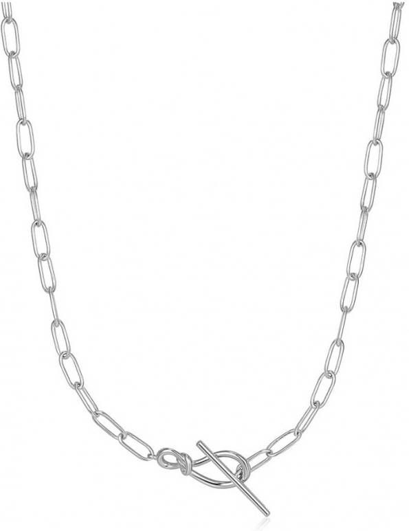 Ania Haie Knot T Bar schakelketting van zilver