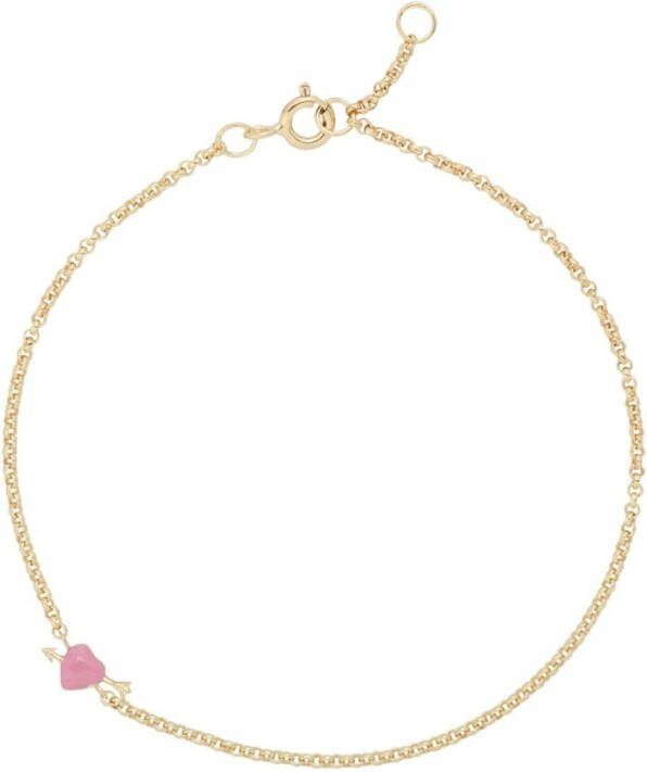 Anna + Nina Cupid armband verguld