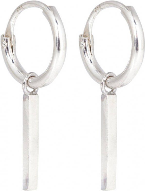 ANNA + NINA oorbellen 011612S0000 zilver