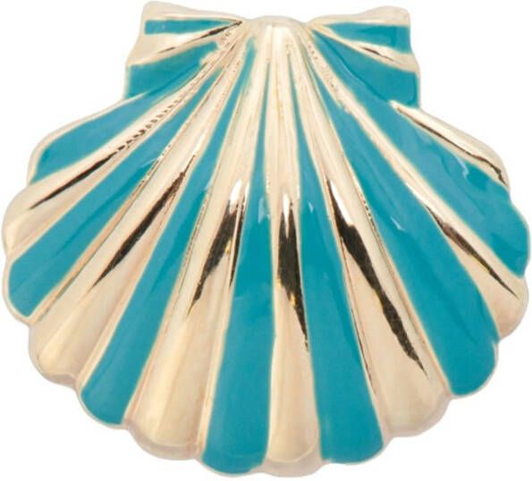 Anna + Nina Venus Shell enkele oorsteker verguld