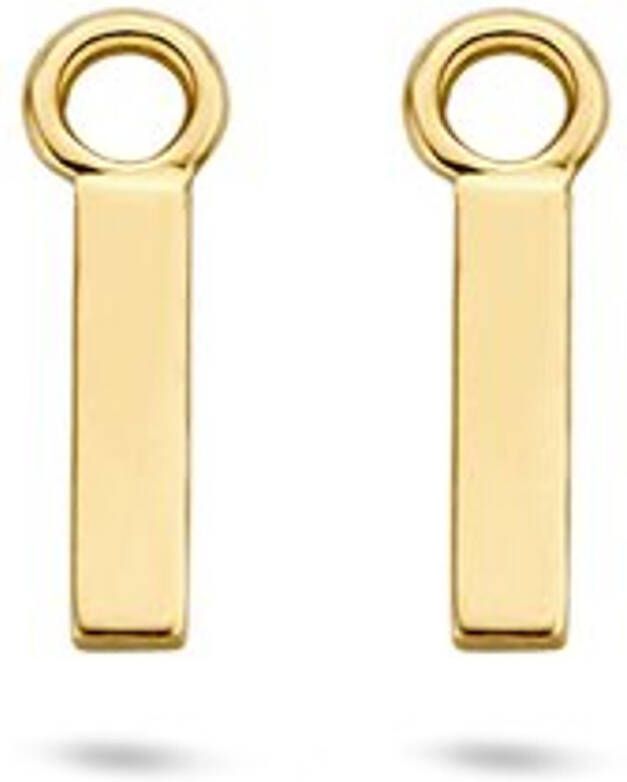 Blush Oorbedels van 14 karaat geelgoud 9056YGO