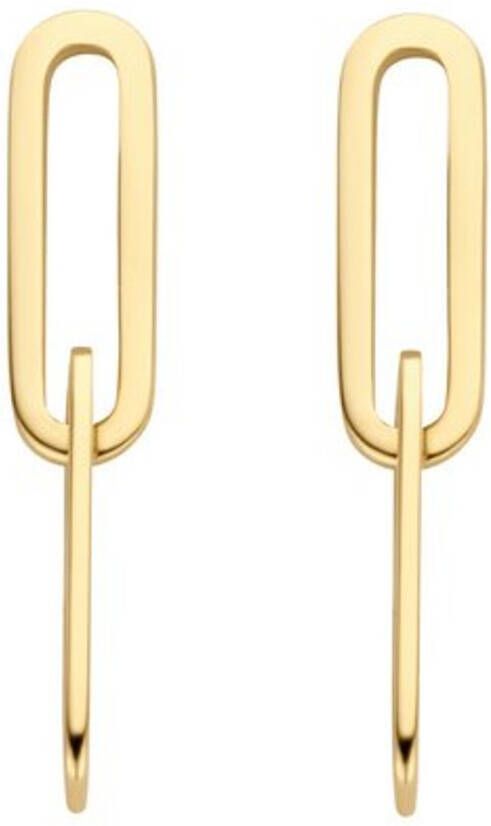 Blush Oorbedels van 14 karaat geelgoud 9064YGO