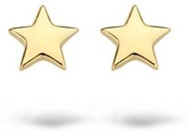 Blush Oorknopjes van 14 karaat geelgoud 7247YGO