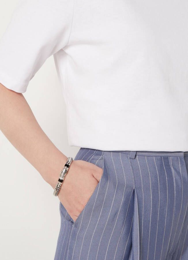 Buddha to Buddha Schakelarmband Ben Junior XS van zilver 19 cm