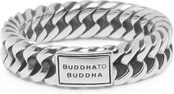 Buddha to Buddha Chain XS ring van zilver