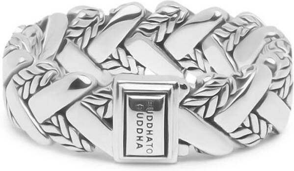 Buddha to Buddha George Texture ring van zilver