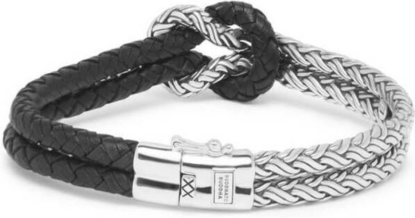 Buddha to Buddha Katja Knot Mix armband van zilver