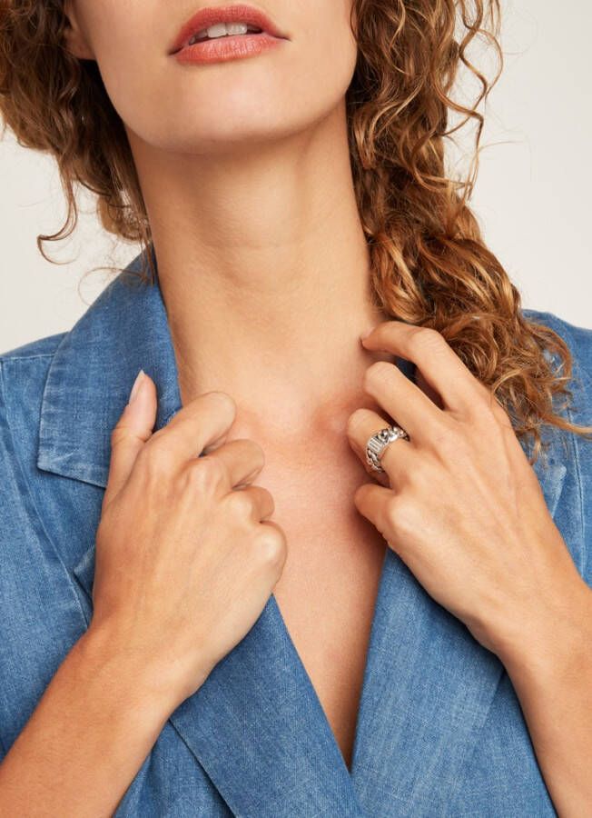 Buddha to Buddha Nathalie Small ring van zilver