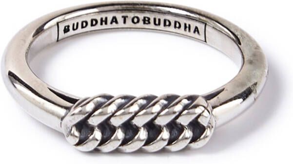 Buddha to Buddha Refined Chain ring van zilver