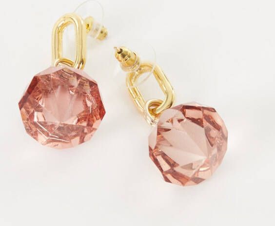 Camps & Camps Shine Bright Like A Diamond oorstekers verguld