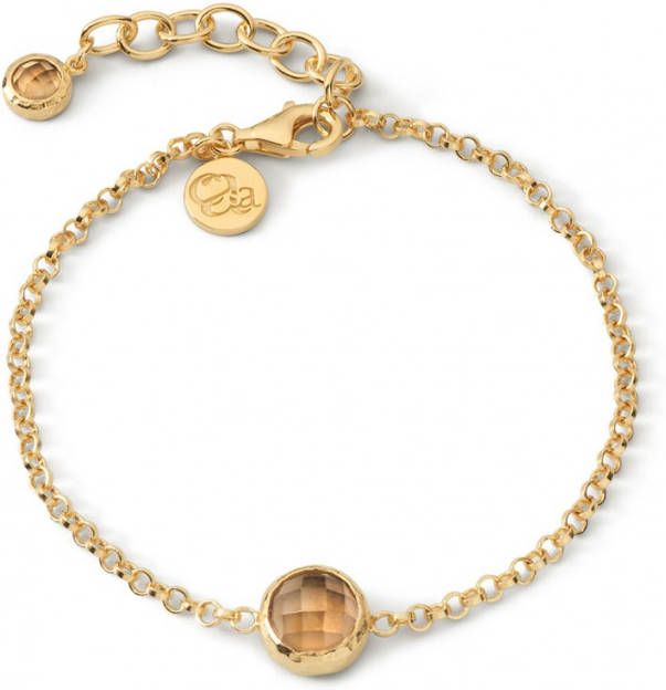 Casa Jewelry AMALFI ROOKKWARTS GOUD AB