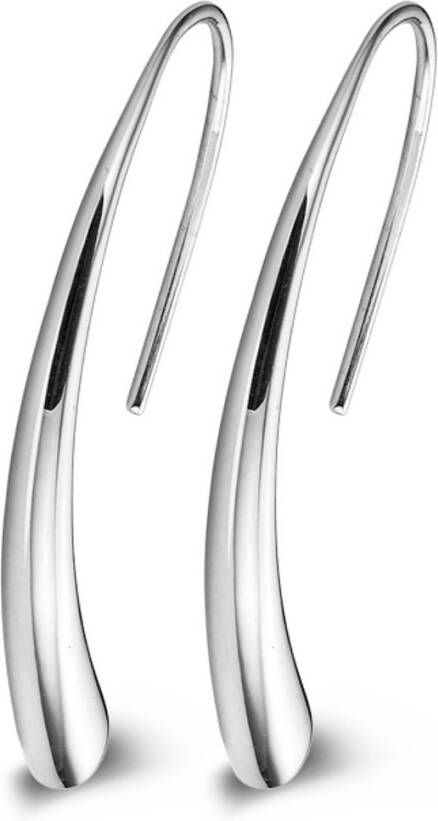 Casa Jewelry Bender M oorhangers van zilver