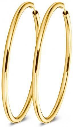 Casa Jewelry Buis Rond oorringen verguld