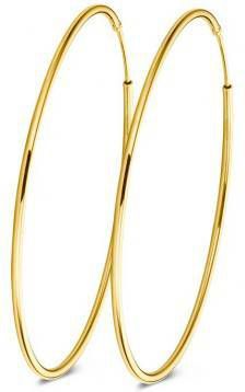 Casa Jewelry DMC S oorringen van zilver met goud verguld