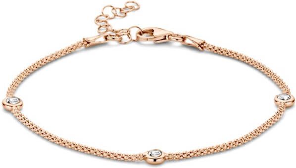 Casa Jewelry Armband La Mer van ros&#xE9, verguld