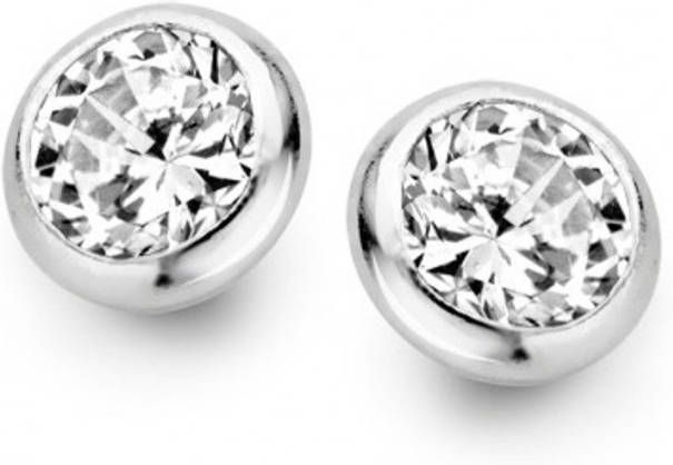 Casa Jewelry La Mer Small oorknopjes van zilver
