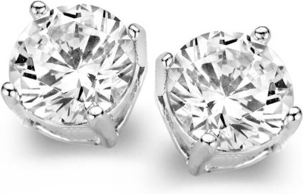 Casa Jewelry Marry L oorknopjes van zilver