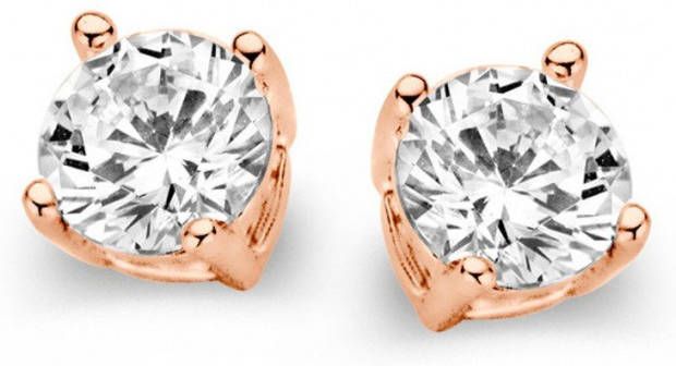 Casa Jewelry Marry oorknopjes verguld