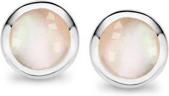 Casa Jewelry Pom oorknopjes van zilver