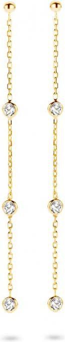 Casa Jewelry Pruts Oorhangers van met gouden plating TG.2001.00