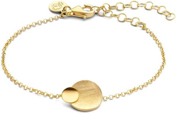 Casa Jewelry Rondje Hol armband verguld