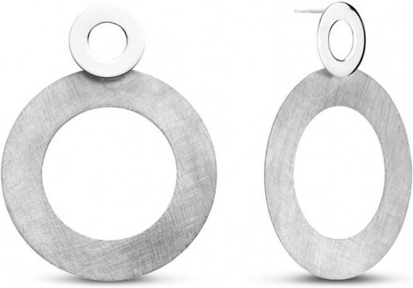 Casa Jewelry Salo oorstekers van zilver