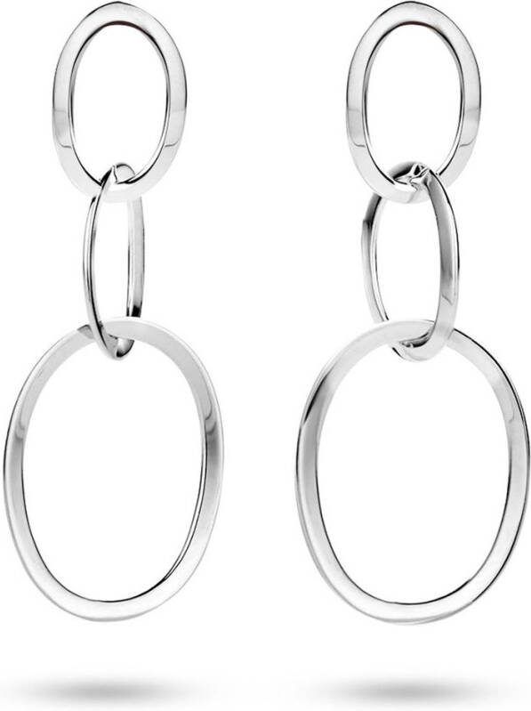 Casa Jewelry Saskia oorhanger van zilver
