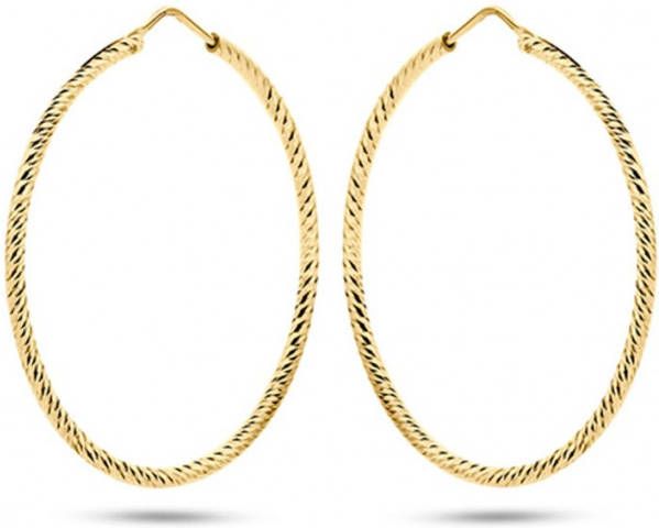 Casa Jewelry Tuscana oorringen M verguld