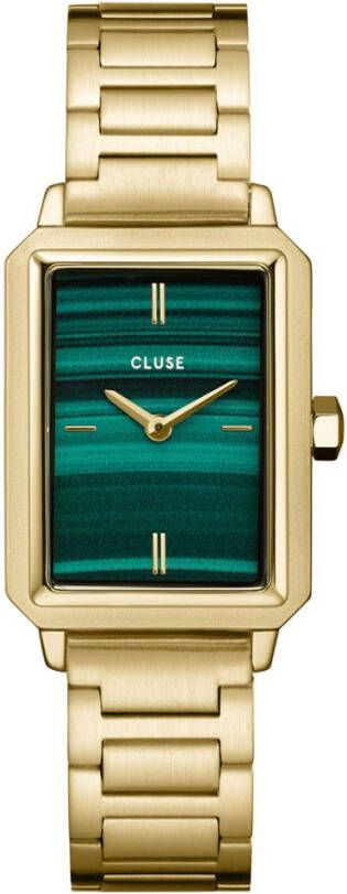 cluse Horloges Fluette Steel Gold colored Groen