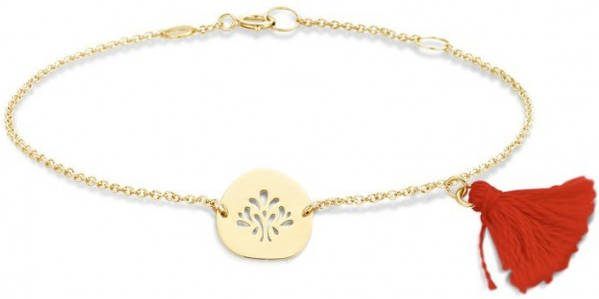 Diamond Point Geelgouden armband Marigold