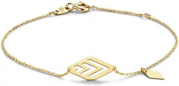 Diamond Point Geelgouden armband Marigold