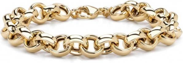 Diamond Point Geelgouden armband Timeless Treasures