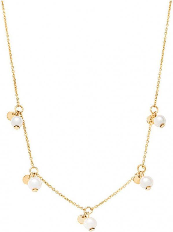 Diamond Point Geelgouden collier Marigold