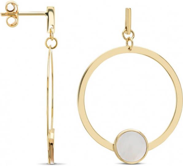 Diamond Point Geelgouden oorsieraden Marigold