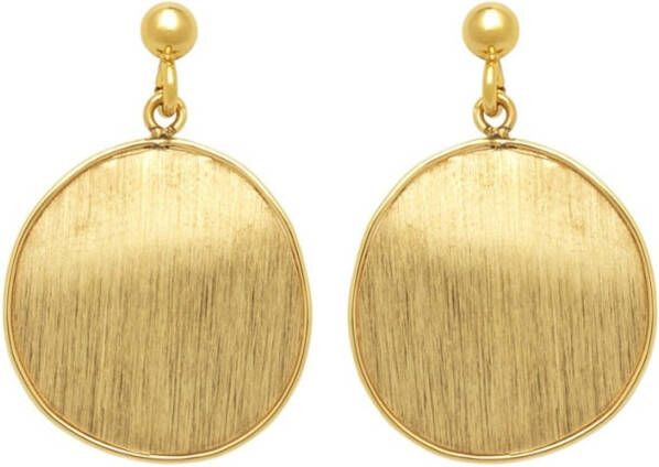 Diamond Point Geelgouden oorstekers Marigold