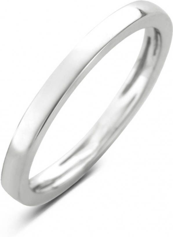 Diamond Point Ring Ensemble van 14 karaat witgoud