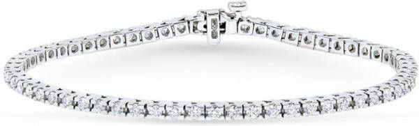 Diamond Point Tennisarmband van 14 karaat witgoud, 2.00 ct diamant