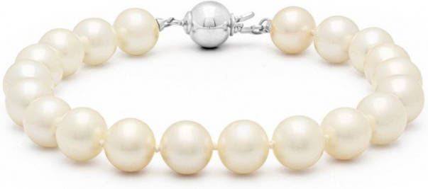 Diamond Point Witgouden armband Riviè, ra