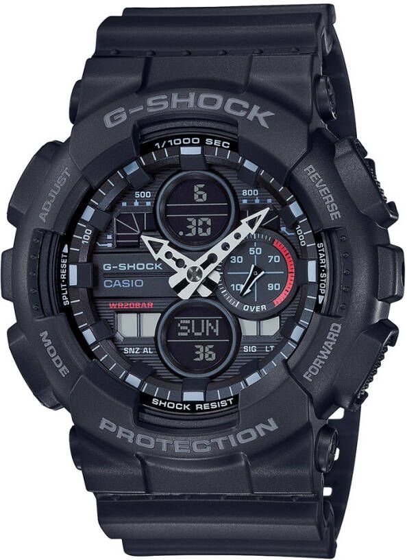 G-SHOCK G Shock Classic Style GA 140 1A1ER Ana Digi horloge