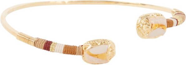 Gas Bijoux Duality Scaramouche bangle verguld