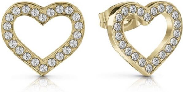 Guess Oorknopjes met logo JUBE02180JWYGT U