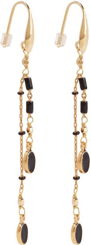 Isabel marant Casablanca oorhangers met resin