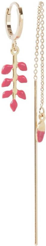Isabel marant New Leaves oorbellen met hanger
