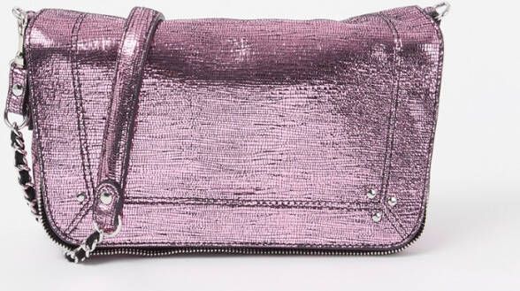 Jé, rô, me Dreyfuss Bobi S crossbodytas van geitenleer met studs
