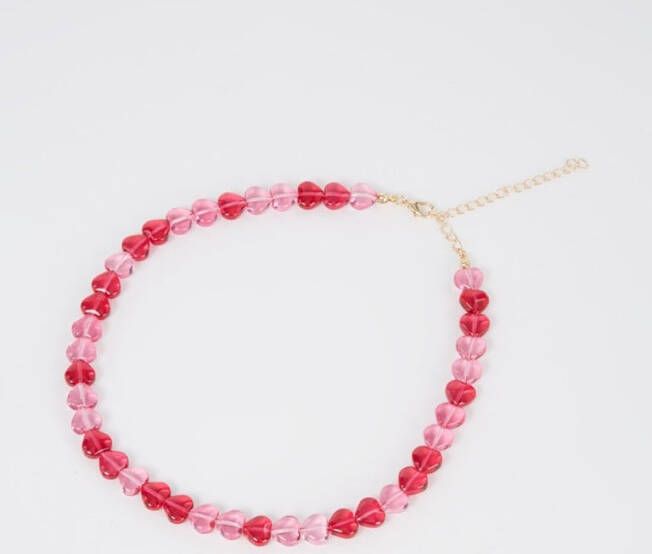 Mango Amor ketting met glaskralen