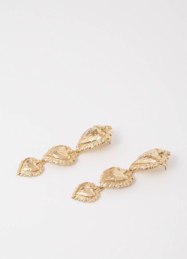 Mango Juana oorstekers met hanger