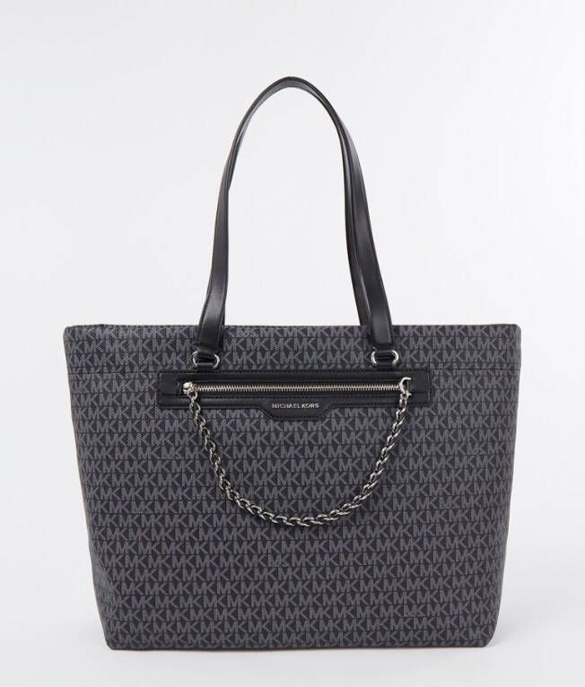 Michael Kors Slater Large schoudertas met leren details